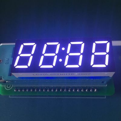 Un buen precio. Pantalla de reloj LED de ánodo común de 0.56 pulgadas blanco ultrabrillante para temporizadores de horno y paneles de instrumentos en línea