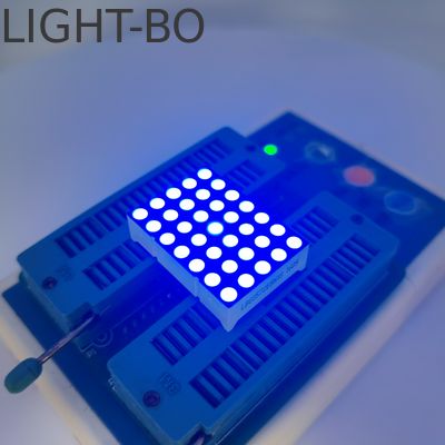 Un buen precio. Pantalla LED de matriz de puntos de 3 mm 5 X 7 para indicador de reloj de zona horaria digital en línea