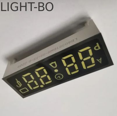 Un buen precio. Pantalla LED de 7 segmentos ultra blanca personalizada de 4 dígitos con ánodo común para control de temporizador de horno digital en línea
