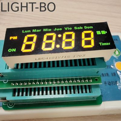 Un buen precio. Pantalla LED de 7 segmentos de 4 dígitos Amarillo/Verde para control de temporizador en línea