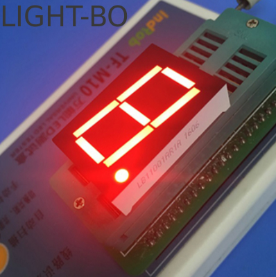 Un buen precio. Pantalla LED de 7 segmentos de un solo dígito de ánodo común 