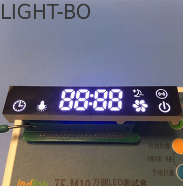 Módulo de pantalla LED de 7 segmentos ultra blanco de bajo costo para campana extractora / campana de cocina