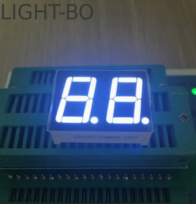 Pantalla LED de 7 segmentos de doble dígito de 0.56