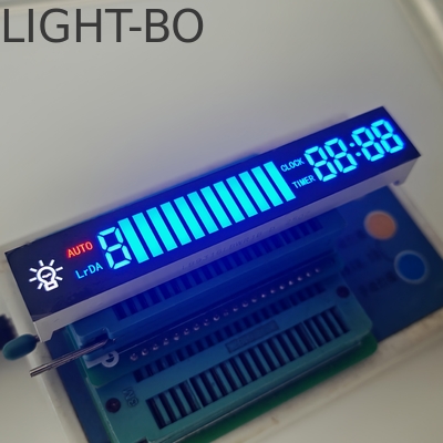 Un buen precio. Pantalla LED de 7 segmentos personalizada Azul Brillante/Blanco/Rojo para campana de cocina en línea