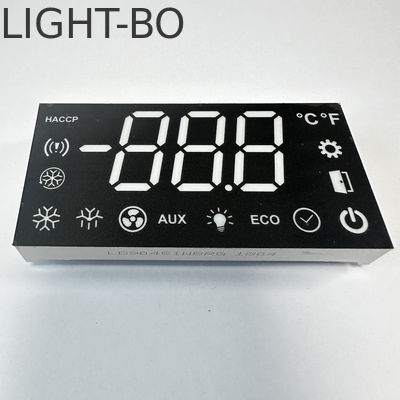 Un buen precio. Display LED multicolor de 3 dígitos de gran tamaño de 7 segmentos Anodo común para controlador de sala de frío en línea