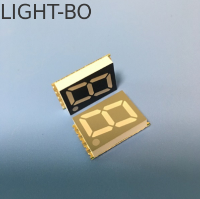 Un buen precio. Pantalla LED de 7 segmentos de montaje en superficie de ánodo común de un solo dígito de 0.56