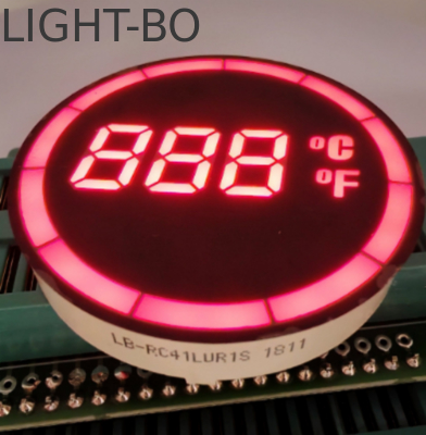 Un buen precio. Controlador de pantalla de temperatura LED de 7 segmentos de ánodo común redondo, Uso: Interior, Exterior, Semi-exterior en línea