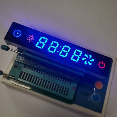Un buen precio. Customized Blue/ Red/Yellow 7 Segment LED Display Module for Kitchen Hood Control en línea