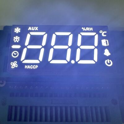 Un buen precio. Display LED de 3 dígitos y 7 segmentos con cátodo común con signo menos para el control de temperatura en línea