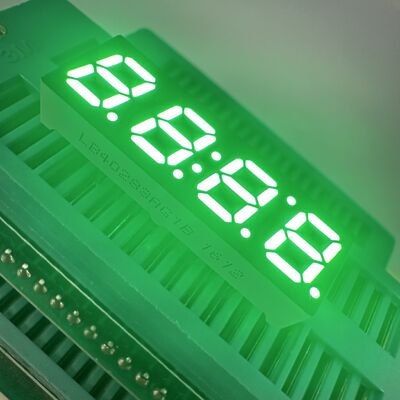 Pantalla LED de 4 dígitos de color verde puro para el control del temporizador