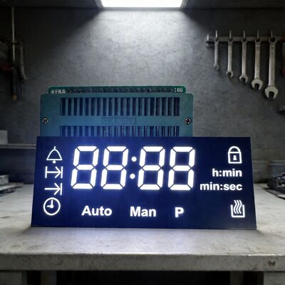 Un buen precio. Pantalla LED de ánodo común de 4 dígitos y 7 segmentos ultrabrillante blanca personalizable para hornos en línea