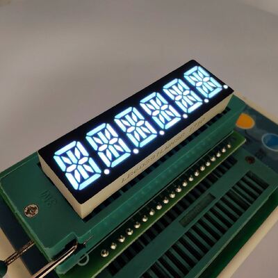 Display LED de 14 segmentos con brillo y claridad superiores