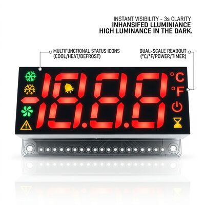 Un buen precio. 6 Digit 7 Segment LED Display LB60362WJ1B 9.2mm Common Cathode for Digital Countdown Timer Application en línea