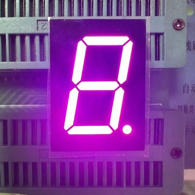 Un buen precio. Pantalla LED de 7 segmentos de un solo dígito de 0.8