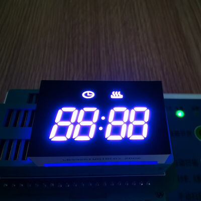 Blanco Ultra Brillante de 0.38 pulgadas y 4 dígitos con pantalla LED de 7 segmentos, ánodo común para temporizador de horno
