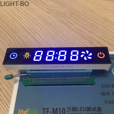 Un buen precio. Bajo consumo de energía común multicolor de la altura del dígito de la exhibición de segmento del cátodo 7 12.7m m en línea