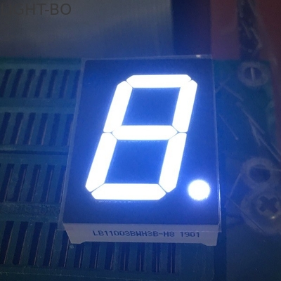 Un buen precio. Solo exhibición llevada del dígito siete segmento 1 pulgada ultra de blanco para el indicador numérico de Digitaces en línea