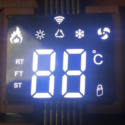 Un buen precio. Display LED personalizado ultra delgado SMD Blanco de 7 segmentos para controlador de aire acondicionado en línea