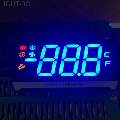Un buen precio. Dígito común Heightl de la polaridad 17m m del ánodo del dígito 7 de la pantalla LED de encargo triple del segmento en línea