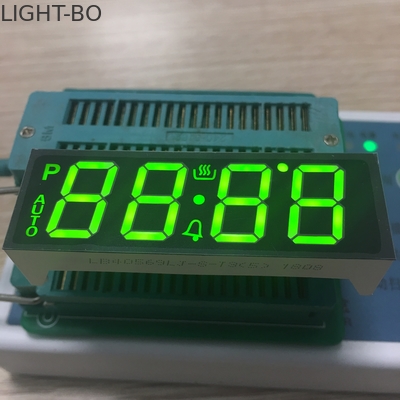 Un buen precio. SMT FIJA verde claro estupendo de la pantalla LED 7 del dígito de encargo del segmento 4 para el regulador del horno en línea