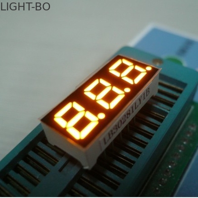 Un buen precio. Multiplexación 3 impulsión actual llevada segmento de la baja tensión de la exhibición del dígito 7 pequeña en línea