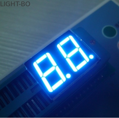 Ultra la exhibición de segmento del dígito 7 del blanco 2 10 fija cátodo de 0,56 pulgadas para Applinces casero