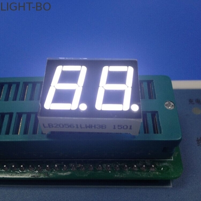 Un buen precio. Exhibición llevada segmento fácil del dígito 7 de la asamblea 2, blanco ultra brillante llevado siete segmentos de la exhibición en línea