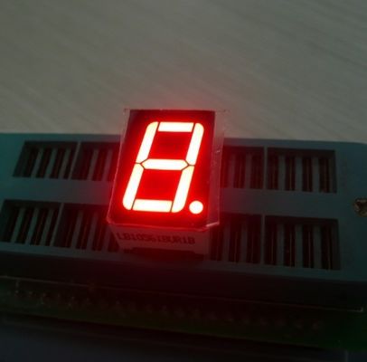 Un buen precio. Exhibición de segmento común del soporte 7 de la superficie del ánodo, 1 exhibición de segmento del dígito 7 ultra brillante en línea