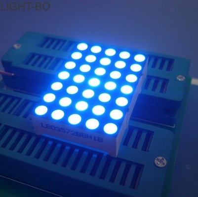 Un buen precio. Blanco puro 5 x tablero de la pantalla LED de la matriz de punto 7, enrollando ángulo de visión amplio de la pantalla LED en línea
