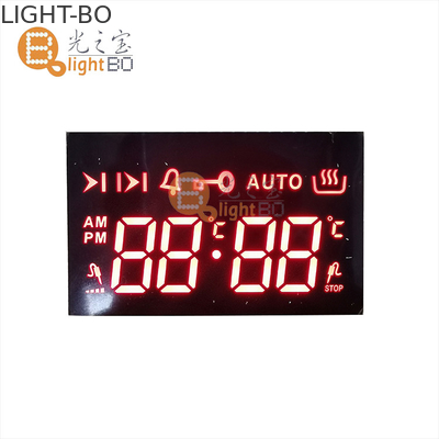 Un buen precio. Exhibición llevada segmento de 0,58 pulgadas 7 por tiempo multifuncional del horno de la llave del tacto en línea