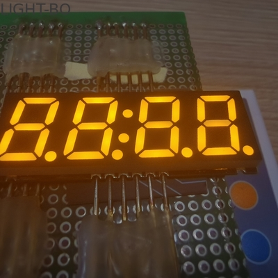 Indicador del contador de tiempo cátodo común de la pantalla LED del dígito SMD de 0,56 pulgadas 4