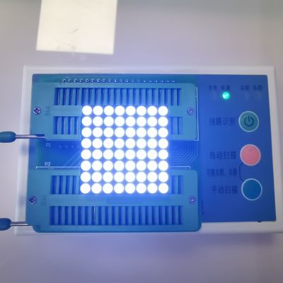 Un buen precio. Display LED de 8 x 8 puntos con longitud de onda de 635nm, brillo de 100mcd, segmento amarillo cara negra para indicadores digitales en línea