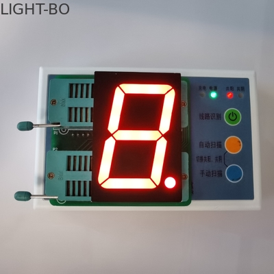 Un buen precio. 7 sola pantalla LED del dígito del segmento el 1.8in 80mW 635nm 35mcd en línea