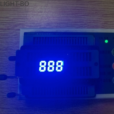 El segmento de 0,25 pulgadas 465nm 7 llevó la exhibición 80mW ultra azul