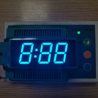 Un buen precio. Sky Blue 3 dígitos 7 segmentos de reloj LED con pin alargado y 0,64 pulgadas de altura de dígito en línea