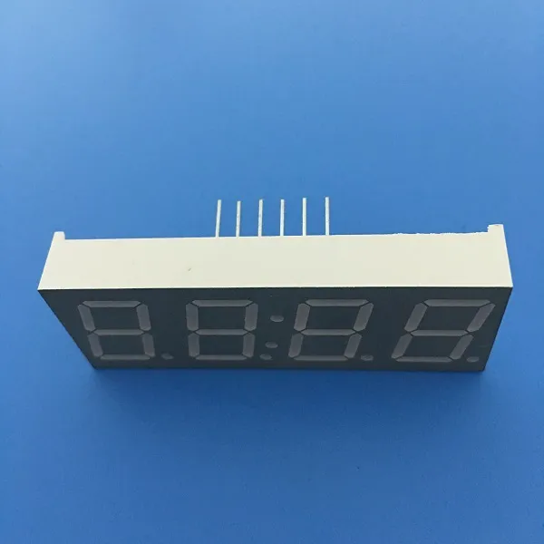 Display de reloj LED de 4 dígitos 7 segmentos Anodo común para equipos de atletismo 0