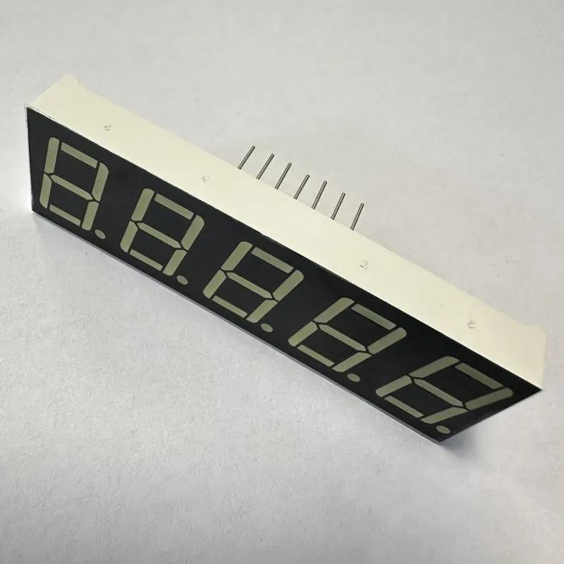 Ultra Blanco 0,56 pulgadas 5 dígitos 7 segmentos de pantalla LED Anodo común para el control del proceso 5