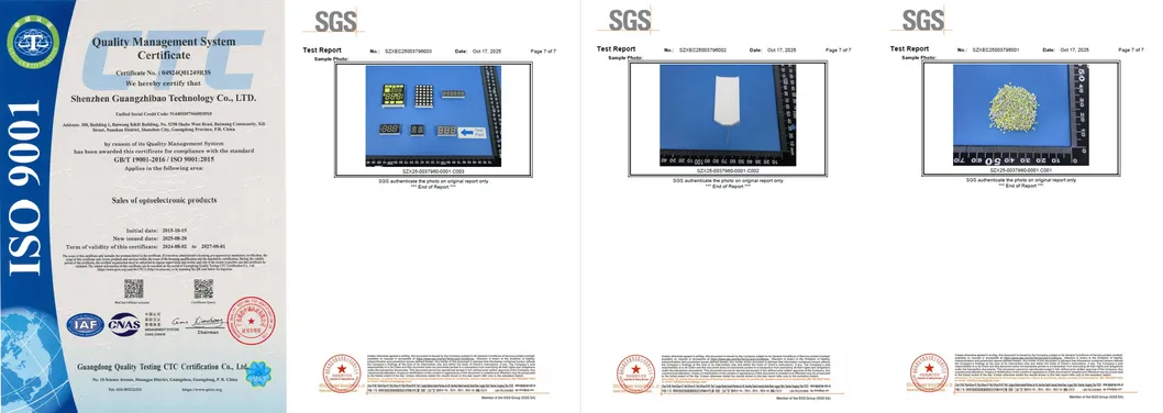 5 d&iacute;gitos 7 mm 7 segmentos de pantalla LED Anodo com&uacute;n Ultra Brillante Blanco para el convertidor de frecuencia 1
