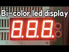 Bicolor de doble dígito de 0,56 pulgadas 7 segmentos LED pantalla