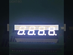 4 dígitos 0.4 pulgadas 7 segmentos Ultra Blanco LED Display Cátodo común para el monitoreo preciso del instrumento