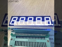 7 segmentos de pantalla LED azul de 0,56 pulgadas de 5 dígitos Anodo común para el control del proceso