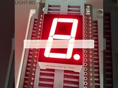 Ultra brillante rojo de un solo dígito de 0,8 pulgadas 7 segmentos de pantalla LED Cátodo común para indicador digital