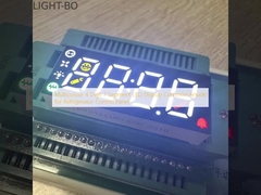 Display LED multicolor de 4 dígitos y 7 segmentos con ánodo común para el panel de control del refrigerador