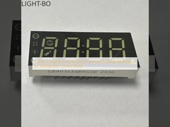 4 dígitos 7 segmentos de pantalla LED de cátodo común multicolor para el panel de control del refrigerador