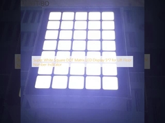 Display LED de matriz DOT cuadrada súper blanca 5 * 7 para el indicador de número de piso del ascensor