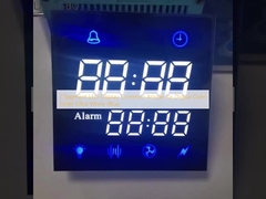 Display LED de 7 segmentos Anodo común para temporizador de horno digital Ultra blanco / azul