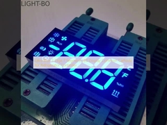 Ultra Azul 3 dígitos 7 segmentos de pantalla LED Cátodo común para el controlador de refrigerador