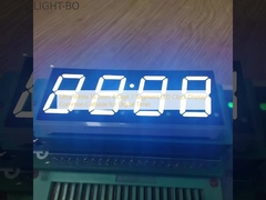 Ultra Blanco 14.2mm 4 dígitos 7 segmentos de reloj LED Display Cátodo común para temporizador digital