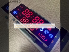 Display LED personalizado de 7 segmentos con ánodo común Ultra Rojo/Azul para el controlador de la olla de gas