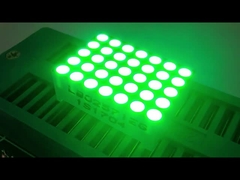 1Display LED de color verde puro con matriz DOT de.9 mm